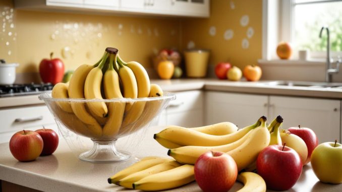 Bli kvitt bananfluer på en enkel måte hjemme illustration